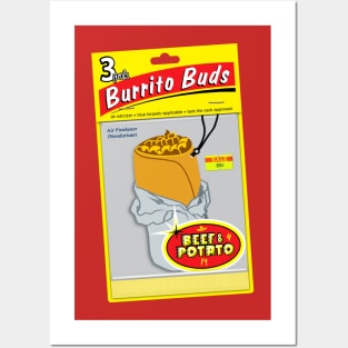 Beef & Potato Burrito Bud Posters and Art